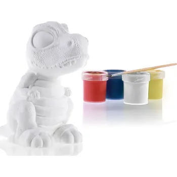 kreativní sada CANDELLANA 3D SÁDROVÁ FIGURKA PRO MALOVÁNÍ DINO