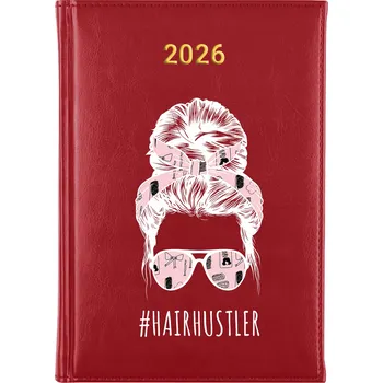 Kalendář Knižní kalendář 2026 A5 červený