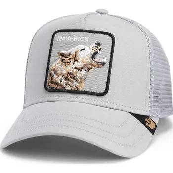 Kšiltovka Kšiltovka GOORIN BROS HOWLING IN HARMONY 101-1975-GRY – Šedá