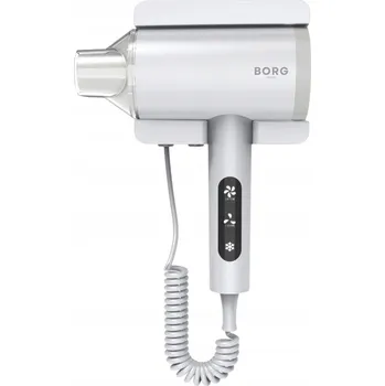 Fén Hotelový fén na vlasy se silným držákem 1875W Leste bílý BORG Hygiene