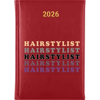 Kalendář Knižní kalendář 2026 A5 červený