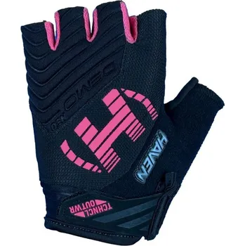 cyklistický dres Rukavice HAVEN DEMO NEO SHORT černo/růžové M