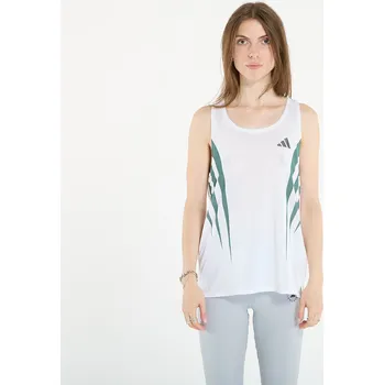 Tílko adidas Adizero Archive Running Singlet White XS
