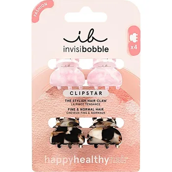Invisibobble Clipstar Petit Four New skřipec do vlasů 4 ks