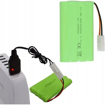 IP kamera AKUMULÁTOR NI-MH 2400 MAH S USB NABÍJECÍM KABELEM PRO RC AUTOMOBILY