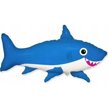 Balónek Fóliový balónek žralok modrý