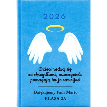 Kalendář Knižní kalendář 2026 A5 modrý