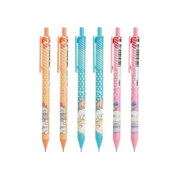 Grafitová tužka Automatická tužka s gumou Deli HB 1 ks