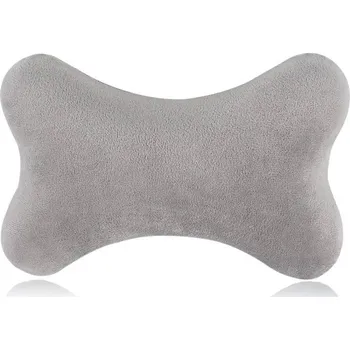 Cestovní polštářek Měkká opěrka krku z paměťové pěny | opěrka, polštář - šedá