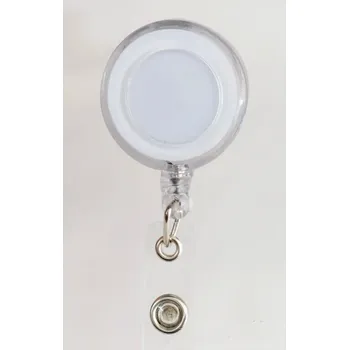 Vytahovací ABS držák na kartu | držák, klip - Průhledná bílá