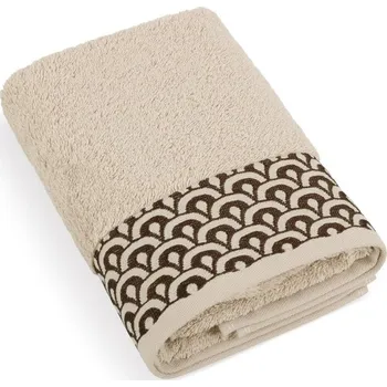 Ručník Froté osuška kolekce Krajka 70x140 cm Béžová