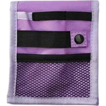 Penál Velký úložný penál s kapsou na oděv | penál, pouzdro - fialová