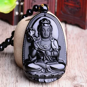 Náhrdelník Amitábha ochranný amulet na krk | buddhistický náhrdelník, přívěsek - da shi zhi