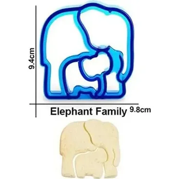 Veselý kráječ sendvičů pro děti | sendvičová forma, dětská vykrajovačka - Slon