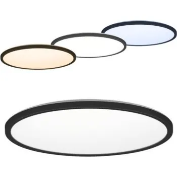 Kulatý Stropní Svítidlo Kobi , černá