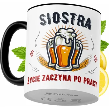 Hrnek Polidraw Hrnek Polidraw pro sestru keramika 330 ml