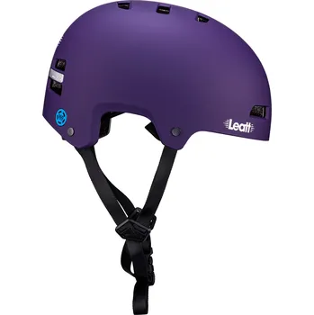 Cyklistická přilba Cyklistická helma LEATT Helmet MTB Urban 2.0 V24 fialová, velikost L