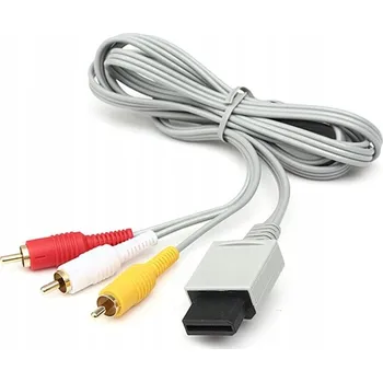 Herní konzole AV kabel 3x Chinch Audio pro konzoli Nintendo Wii