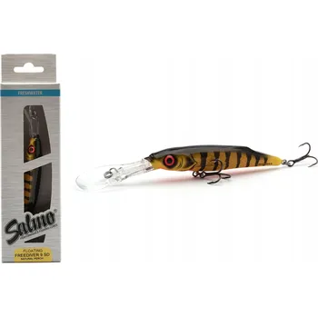 Umělá nástraha WOBLER SALMO FREEDIVER SDR 9 Cm - NATURAL Okoun