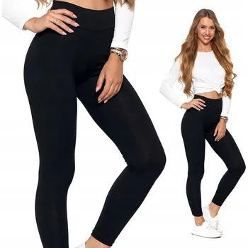 Dámské legíny Moraj dámské legíny černé RDL1000-018B klasické dlouhé velikost L/XL