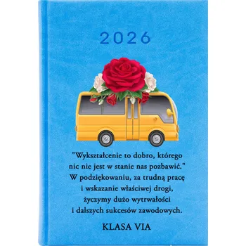 Kalendář Knižní kalendář 2026 A5 modrý