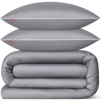 Povlečení POVLEČENÍ SADA LŮŽKOVÉHO POSTŘENÍ 200X220 + 2 POVLAKY NA POLŠTÁŘE 70X80 SADA POVLEČENÍ 100% BAVLNA