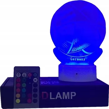 Lampička NOČNÍ LAMPA Míč, mix barev, USB, s dálkovým ovládáním