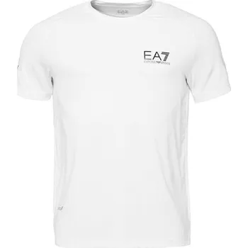 Pánské tričko Pánské tričko EA7 TENNIS DYNAMIC ATHLETE L Bílá, Černá