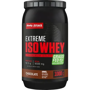 Protein Protein proteinový izolát - WPI Body Attack prášek 1000 g, čokoládová příchuť
