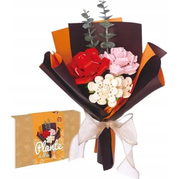 ostatní stavebnice Stavebnice kytice květin 275 dílků