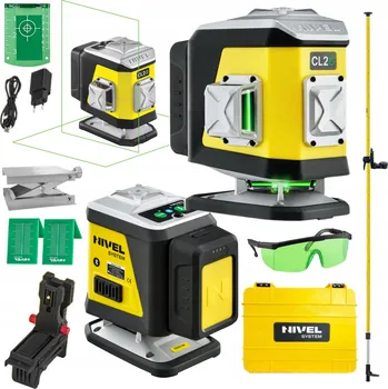 Měřící laser Zelený křížový laser Nivel System