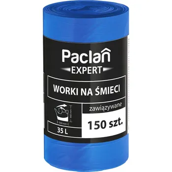 Pytle na odpadky Univerzální pytle na odpad PACLAN Expert 35l 150 ks se zavazováním