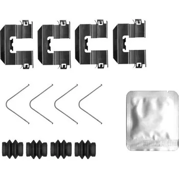 Přislušenství brzdového systému Sada příslušenství, obložení kotoučové brzdy TEXTAR 82550000