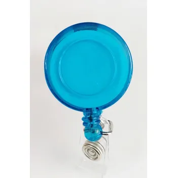 Vytahovací ABS držák na kartu | držák, klip - Průhledná nebesky modrá