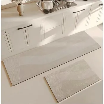 Protiskluzová podložka Moderní protiskluzová absorpční podložka s geometrickým vzorem | kuchyňská podložka, koupelnová rohožka - X-GZN 1 , 60X120CM (2X3,9 STOPY)