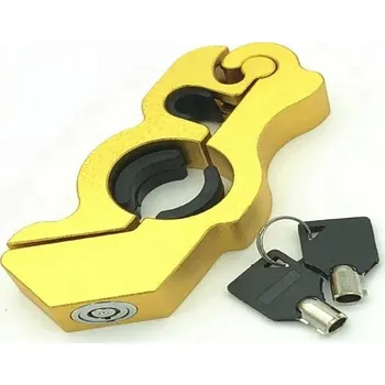 Zabezpečení motocyklu Bezpečnostní zámek řídítek pro motorku | zámek, zabezpečení - Světle zlatá