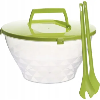 Mísa Galicja Kala bílo-zelená s víkem 5 l 27,5 cm