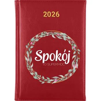 Kalendář Knižní kalendář 2026 A5 červený