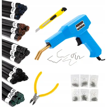 Svářečka SVÁŘEČKA PLASTŮ S HŘEBÍKY, SVORKAMI A DRÁTY