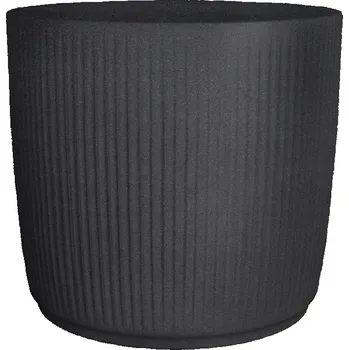 Květináč Plast Květináč šedý Scheurich 46,5 cm x 46,5 x 42,5 cm