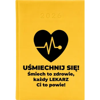 Kalendář Knižkový kalendář 2026 A5 žlutý