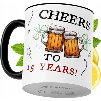 Hrnek Polidraw Hrnek Polidraw Narozeniny15 keramika 330 ml