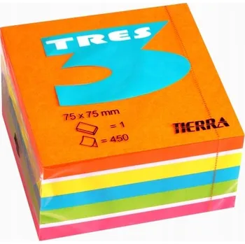 Samolepicí bločky Tres 450 listů
