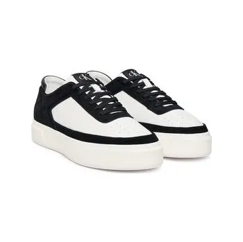 Pánská obuv Sneakersy Calvin Klein Basket Cupsole Laceup Lth-Su YM0YM01354 Černá 46