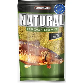 Návnadová surovina Návnada SonuBaits Natural Carp Scopex 1 kg