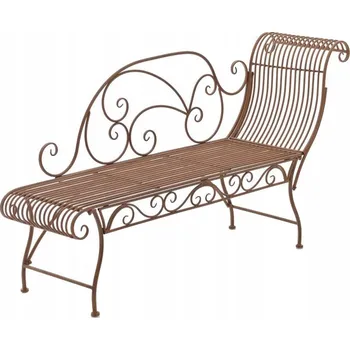 Zahradní lehátko Zahradní litinové lehátko na balkon Elegantní zdobení Karma