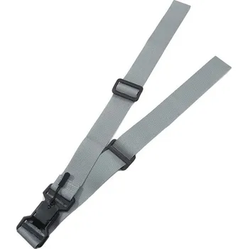 Outdoorové zavazadlo Nastavitelný magnetický hrudní popruh na batoh | popruh, příslušenství - Šedá - 95x3,8 cm