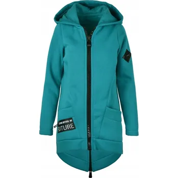 Dámská mikina Dlouhá teplá mikina dámská Parka Stylová Teplý silný materiál XL