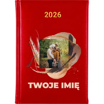 Kalendář Knižní kalendář 2026 A5 červený