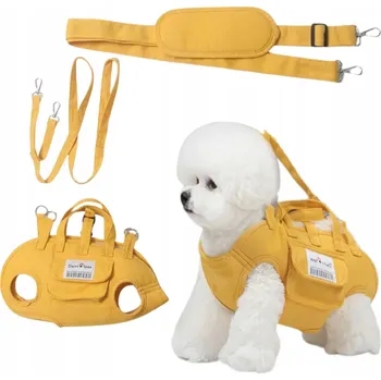 Postroj pro psa POSTROJ PRO MALÉHO PSA PRO KOČKY SIEMIEC BEZTLAKOVÉ PROCHÁZKOVÉ NA CESTY M